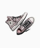ALL STAR Chuck Taylor Distressed Plaid Lace Petal Pit HI CUT A22402C
