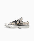ALL STAR Chuck Taylor Distressed Plaid Lace Pavemint LOW CUT A22403C