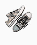 ALL STAR Chuck Taylor Distressed Plaid Lace Pavemint LOW CUT A22403C