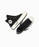 ALL STAR Chuck Taylor Platform Lift Zippers Black HI CUT A18387C