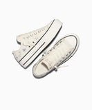 ALL STAR Chuck Taylor LIFT Canvas Sequin Flowers Vintage White LOW CUT A18391C