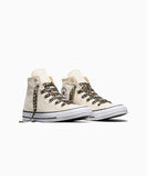 ALL STAR Chuck Taylor Leopard Laces Natural Ivory HI CUT A19179C