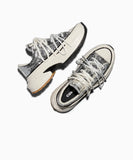 RUN STAR Crush Crinkle Leather Silver LOW CUT A24282C snms.shop