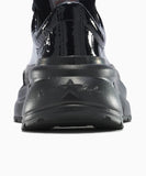 RUN STAR Crush Croc Leather Black LOW CUT A24020C snms.shop