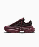 RUN STAR Crush Croc Leather Deep Bordeaux LOW CUT A24021C snms.shop