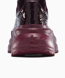 RUN STAR Crush Croc Leather Deep Bordeaux LOW CUT A24021C snms.shop