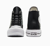 ALL STAR Lift Platform Leather（レザー） BLACK HI CUT 561675C