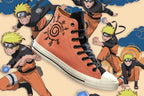 【ナルト 疾風伝  NARUTO SHIPPUDEN・数量限定 】ALL STAR Chuck Taylor x NARUTO PALE MAGUMA HI CUT A14836C