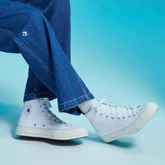 【旧パッチ・復刻モデル】CT70  CLASSIC LEATHER（レザー）WHITE  HI CUT A07201C
