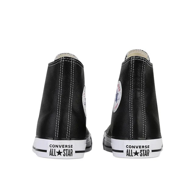 ALL STAR Chuck Taylor Black Leather（レザー）HI CUT 132170C