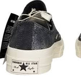 CT70 Suede Shimmer Vamp Pyre Black LOW CUT A10379C