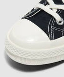 CT70 X Play Comme des Garcons Chuck 70 Ox Multi Heart BLACK LOW CUT A08149C