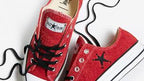 CT70 STUSSY ステューシー Poppy Red LOW CUT A07664C