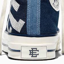 CT70 X Eric Emanuel Denim Navy HI CUT A19037C