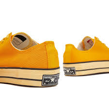【数量限定・ヴィンテージ加工 】CT70 Upcycle High Mud Mask YELLOW LOW CUT A07533C