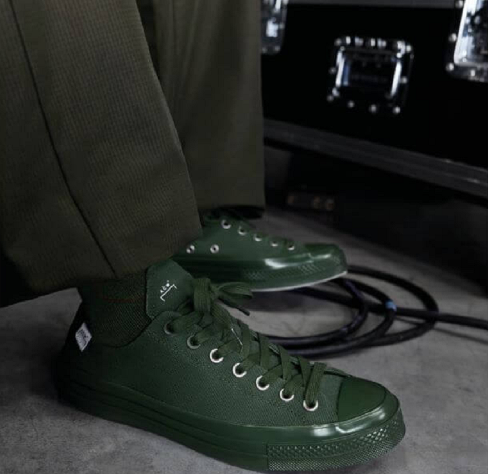 CT70 X A-COLD-WALL PAVEMENT DARK GREEN LOW CUT A06688C