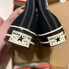 【TWICEサナ着用】CT70 BLACK&WHITE MIX HI CUT（ブラック）A08134C