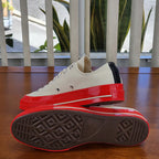 CT70 X Play Comme des Garcons PLAY Pristine Red Midsole LOW CUT A01796C