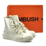 【旧旧品番】AMBUSH x ALL STAR Pro Leather White HI CUT 166516C