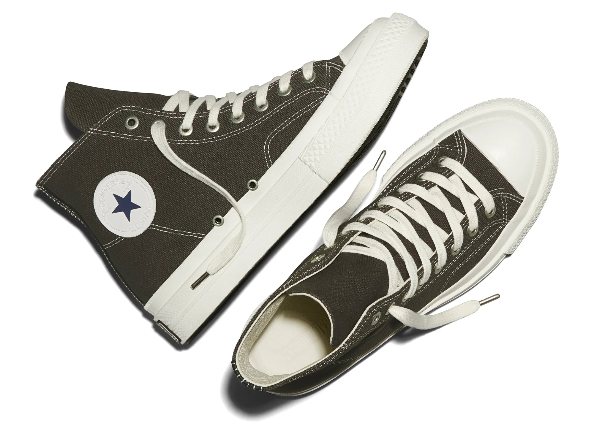 【CT70復刻・数量限定】Converse Chuck Taylor All Star 'First String' Stone / Charcoal HI CUT A14280C