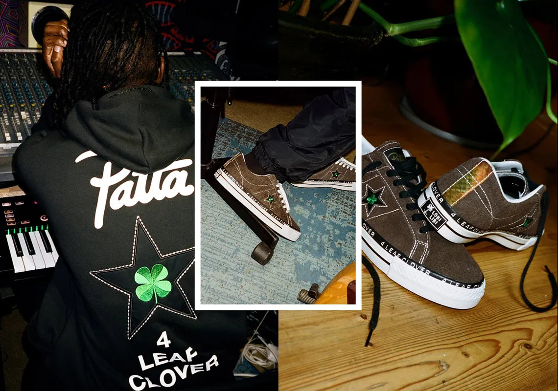ONE STAR CONS Pro X Patta Four Leaf Clover LOW CUT A03174C