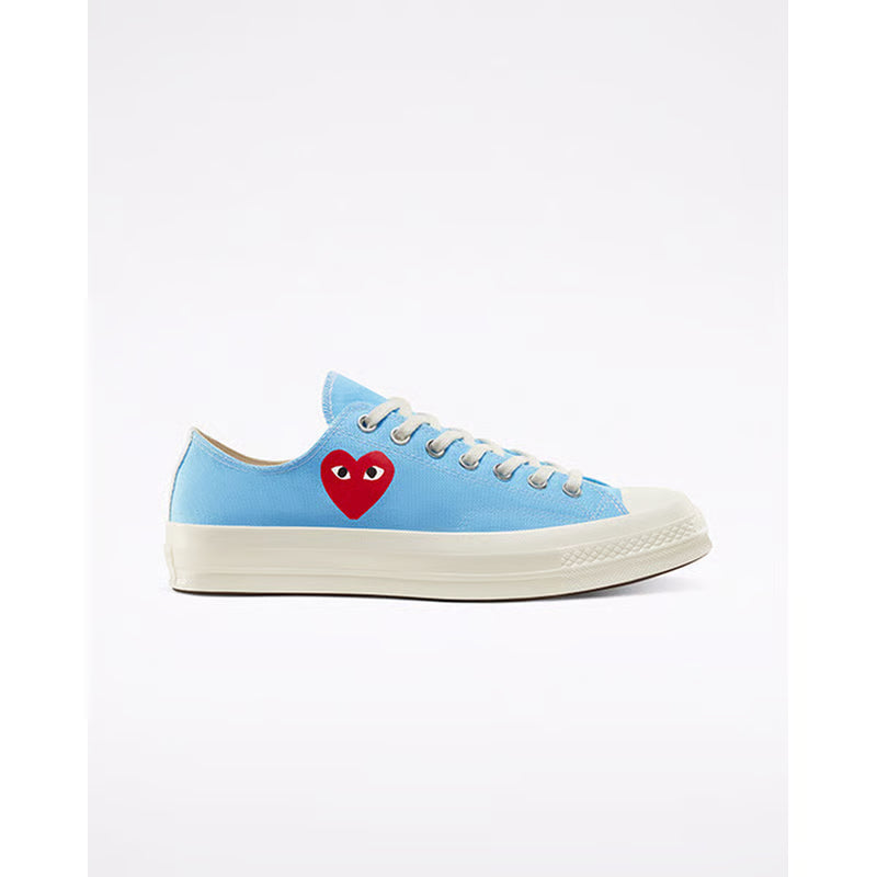 CT70 X Play Comme des Garcons Chuck 70 Ox Bright Blue LOW CUT 168303C