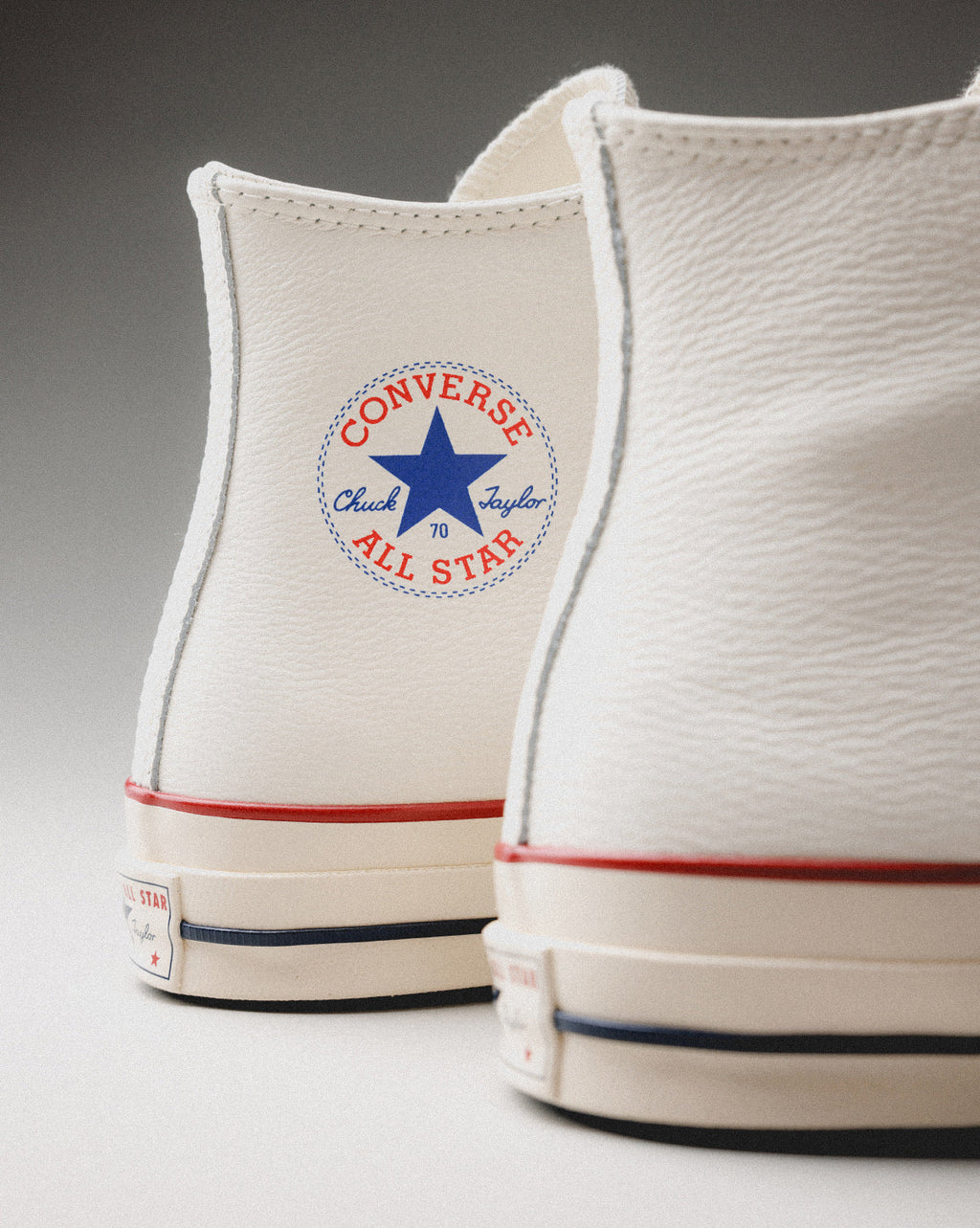 【数量限定】CT70 PREMIUM LEATHER（レザー） WHITE HI CUT A12213C