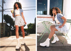 CT70 De Luxe Heel WHITE A05348C