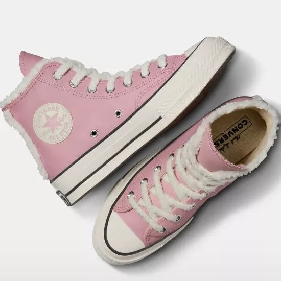 【数量限定】CT70 Leather & Fur Sherpa Lotus PINK HI CUT A12449C