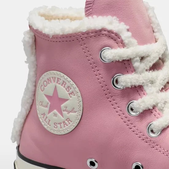 【数量限定】CT70 Leather & Fur Sherpa Lotus PINK HI CUT A12449C