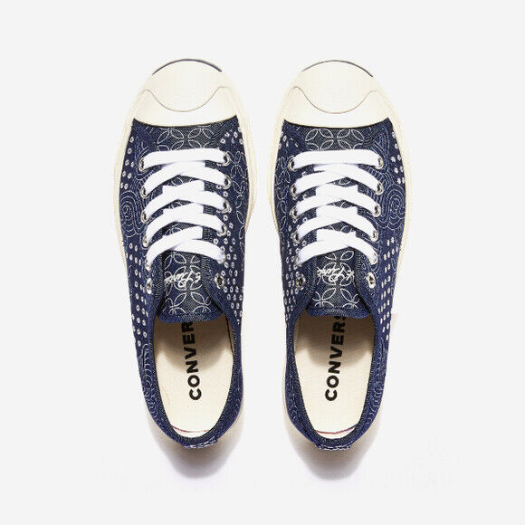 JACK PURCELL Gold Standard PATCHWORK SHIRTING CHAMBRAY MIDNIGHT NAVY LOW CUT 171949C
