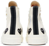 CT70 X Play Comme des Garcons Chuck 70 Ox Multi Heart Egret HI CUT A08148C