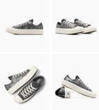 CT70 Suede Shimmer Vamp Pyre Black LOW CUT A10379C