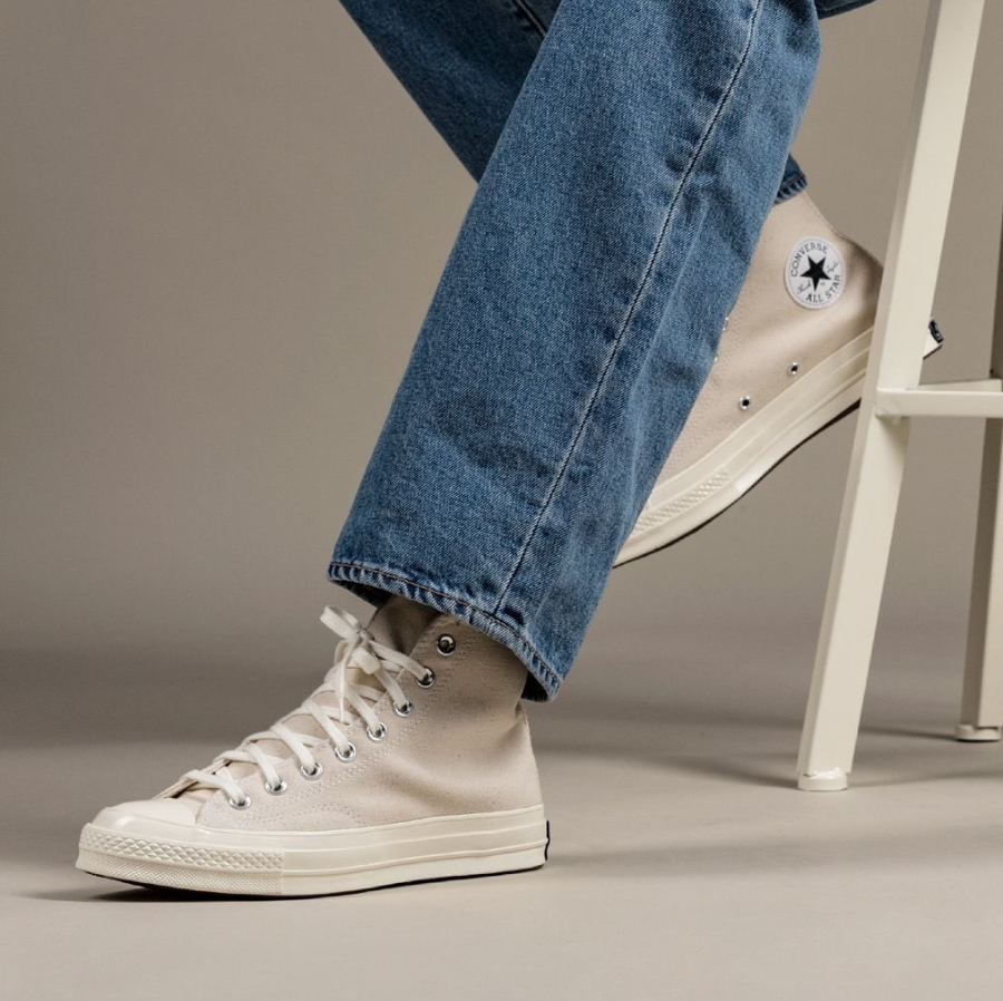 日本未発売 美品 Converse CT70 HI CUT 生成り 28cm 数量限定・再入荷】CT70 NATURAL IVORY HI CUT 162210C