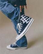 CT70 X Eric Emanuel Denim Navy HI CUT A19037C