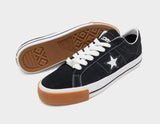 ONE STAR（CONS） X SIZE?  OX SUEDE（スエード）BLACK LOW CUT A14710C
