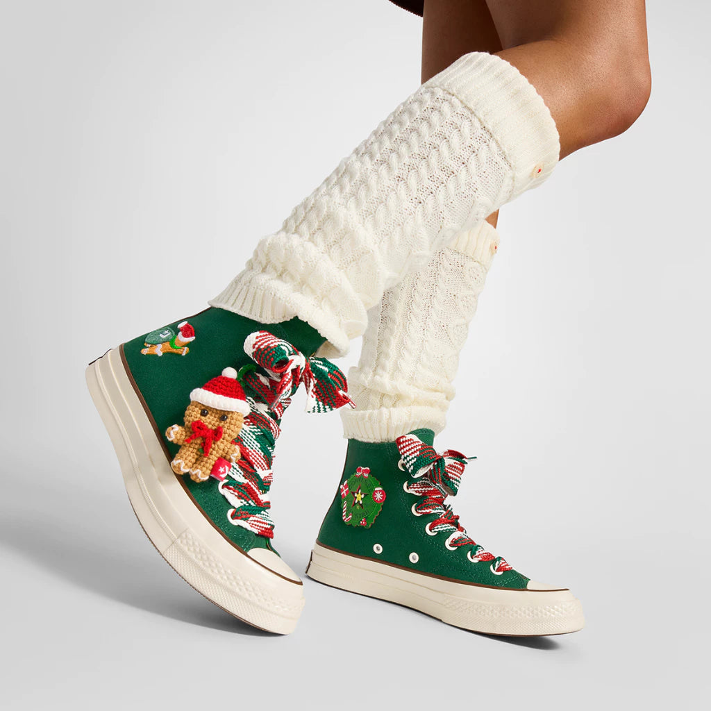 CT70 2024年X-Mas Gingerbread & Knit Sock GREEN HI CUT A12455C