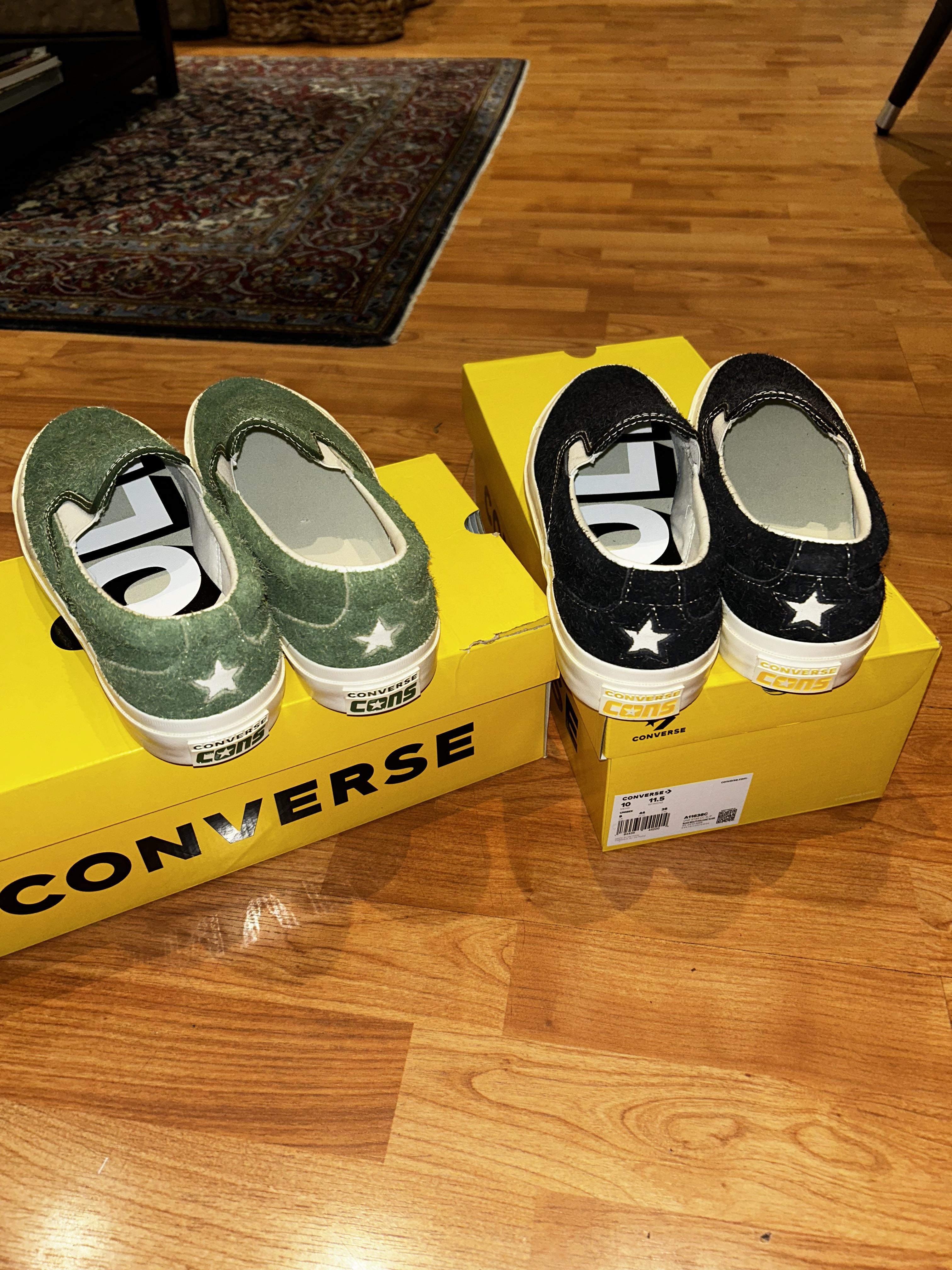 CONS CC SLIP ON PRO X GOLF WANG FOREST ELF NOT LOW CUT A11637C