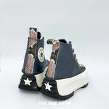 RUN STAR HIKE Snakeskin Blue Black HI CUT 173081C