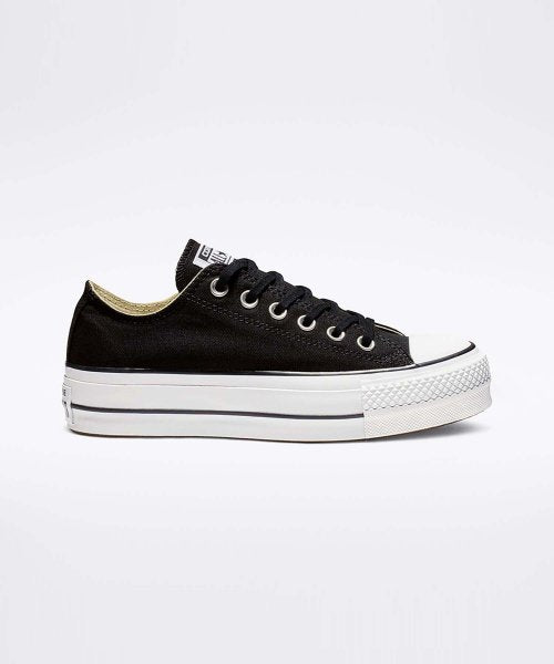ALL STAR Lift Canvas Black LOW CUT 560250C