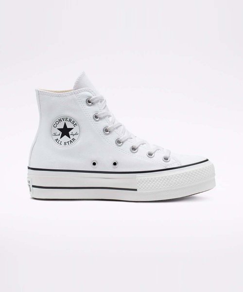 ALL STAR Lift Canvas White HI CUT 560846C