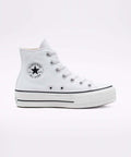 ALL STAR Lift Canvas White HI CUT 560846C