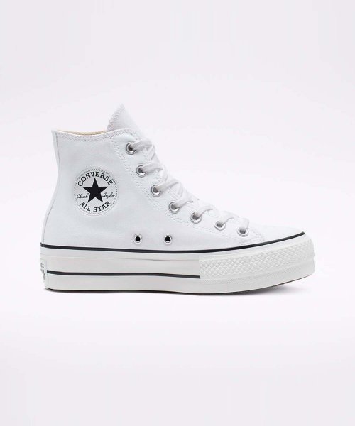 ALL STAR Lift Canvas White HI CUT 560846C – raretem.shop