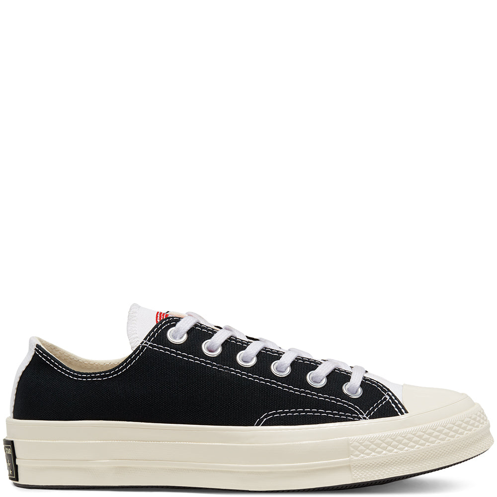 三ツ星 チャックテイラーCT70 BLACK LEATHER LOW CUT 167065C – RARETEM