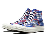 CT70 PREP CHECK RUSH BLUE HI CUT 166849C