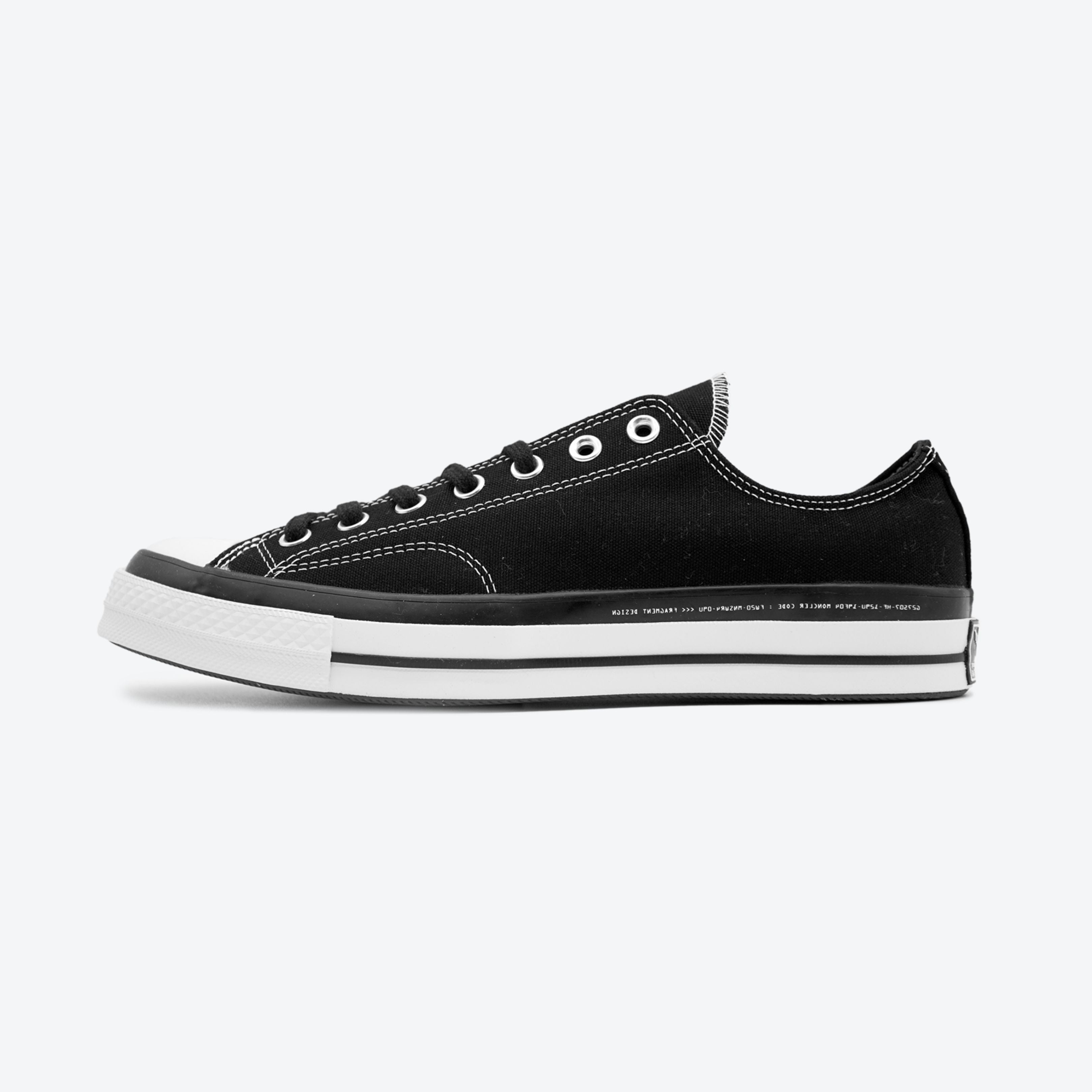 CT70 Converse x Moncler x Fragment BLACK（2020年式） LOW CUT 169069C