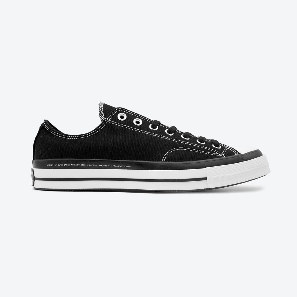 CT70 Converse x Moncler x Fragment BLACK（2020年式） LOW CUT 169069C