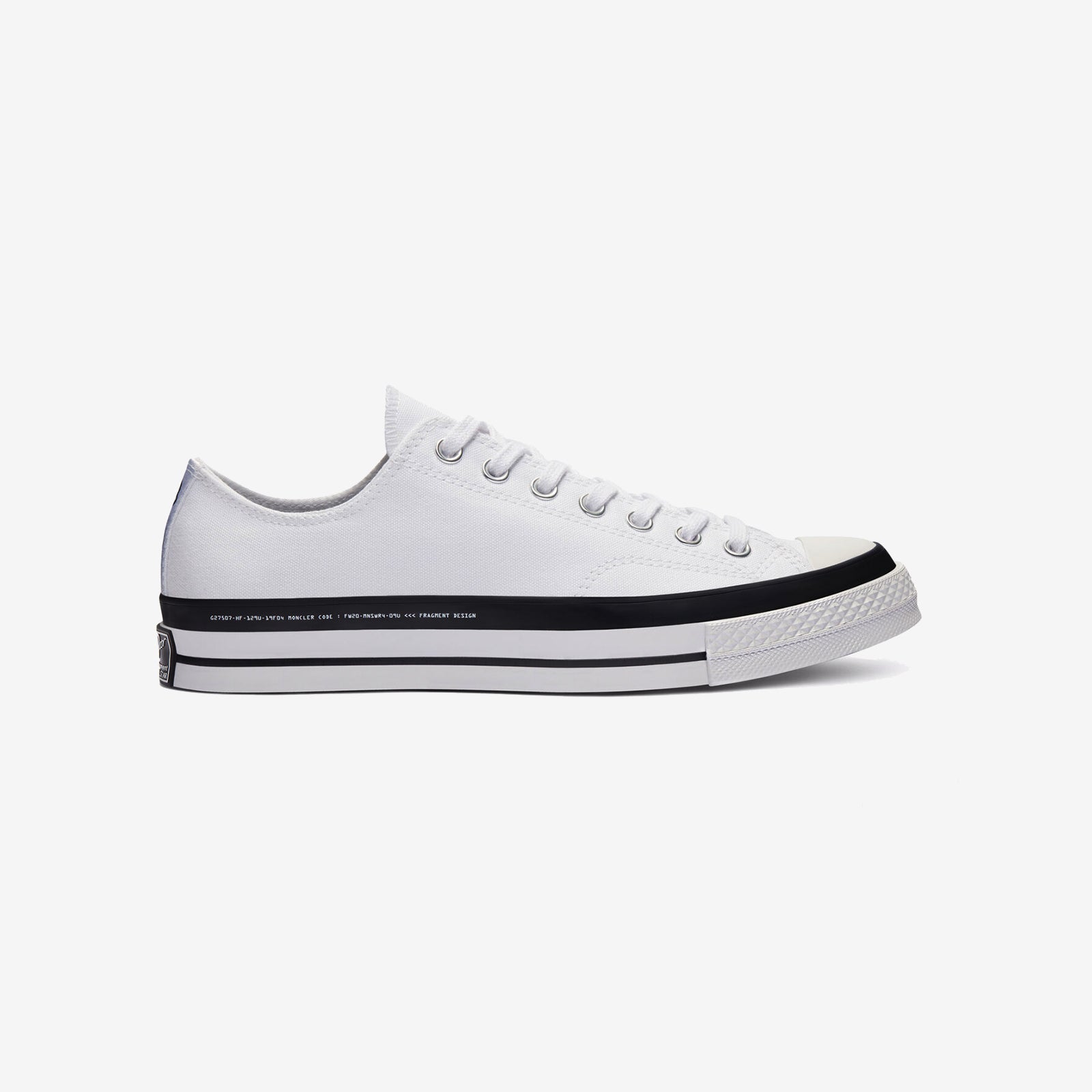 CT70 Converse x Moncler x Fragment WHITE（2020年式） LOW CUT 169070C