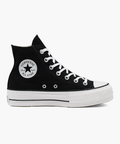 ALL STAR Lift Canvas Black HI CUT 560845C