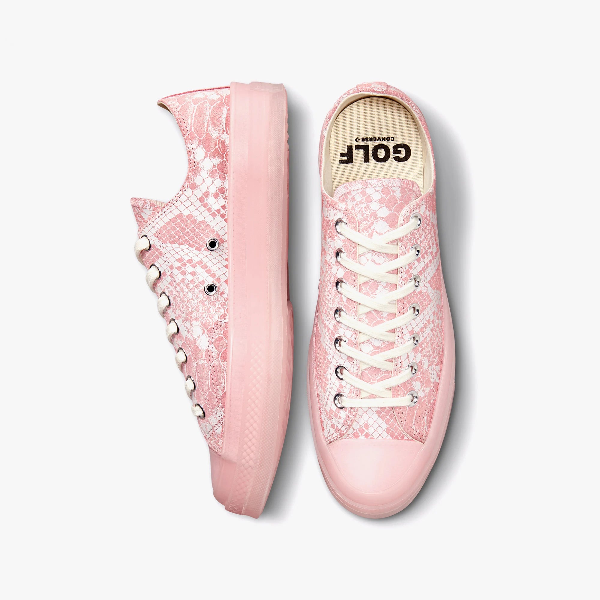 【旧品番】CT70 X GOLF WANG PYTHON PINK LOW CUT 173189C
